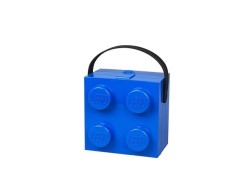 Lunch Box with Handle 4 (Blue)